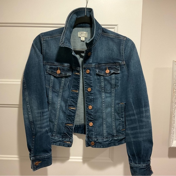 J Crew Classic Denim Jacket - Picture 2 of 5